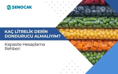 Kaç Litrelik Derin Dondurucu Almalıyım? Kapasite Hesaplama