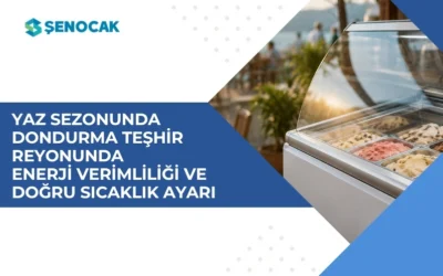 Yaz Sezonunda Dondurma Teşhir Reyonunda Enerji Verimliliği ve Doğru Sıcaklık Ayarı